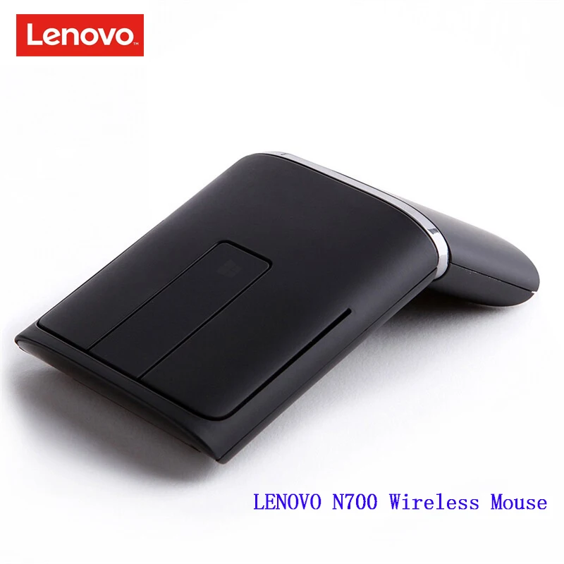 

LENOVO N700 Wireless Mouse 2.4GHz Mouse with Laser Pen 1200DPI USB Dual Connectivity Mouse PPT 3D Touch for Office Home for PC