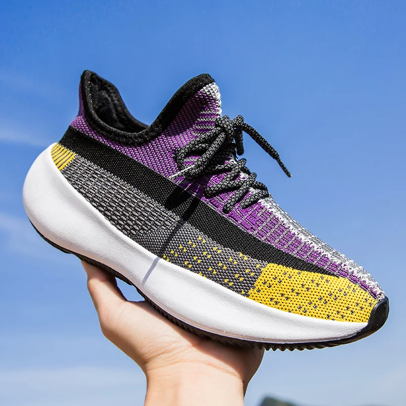 

2021 Best-selling casual shoes men sneakers soft bottom sports running shoes