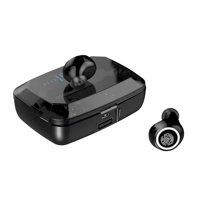 

2021 Electronics Wireless Earbuds 3500mAh M11 9D TWS Stereo BT 5.0 Earphone Touch Music Wireless Earphones for mobile phone