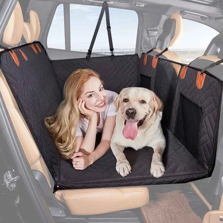 

Dog Hammock for Car Travel Bed Non Inflatable Car Bed Mattress for Car SUV Truck Back Seat Extender for Dogs