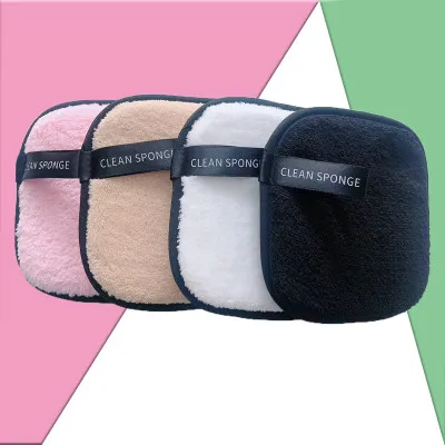 

Ready to ship eco- friendly bamboo makeup pad reusable customized brand make up remover pads, Multi-colored