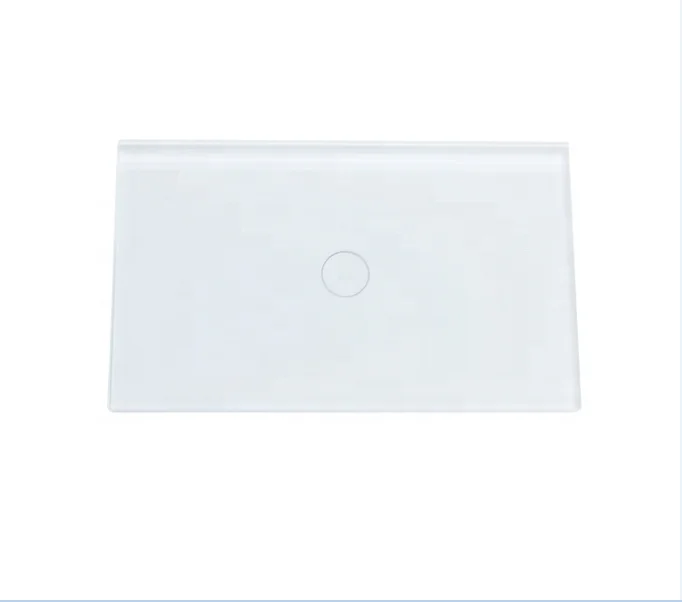 YOUU Market Widely Used 1 Gang 1 Way Crystal Glass Panel Control Smart Wall Touch Switch