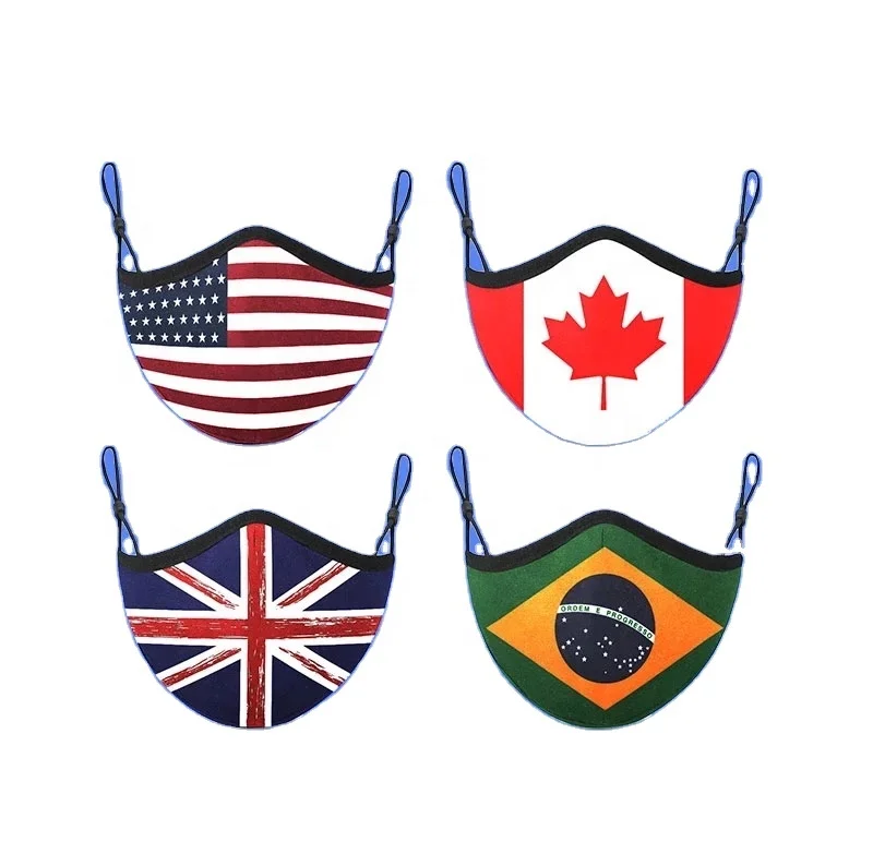 
Custom adjustable reusable dust-proof cotton facemask 