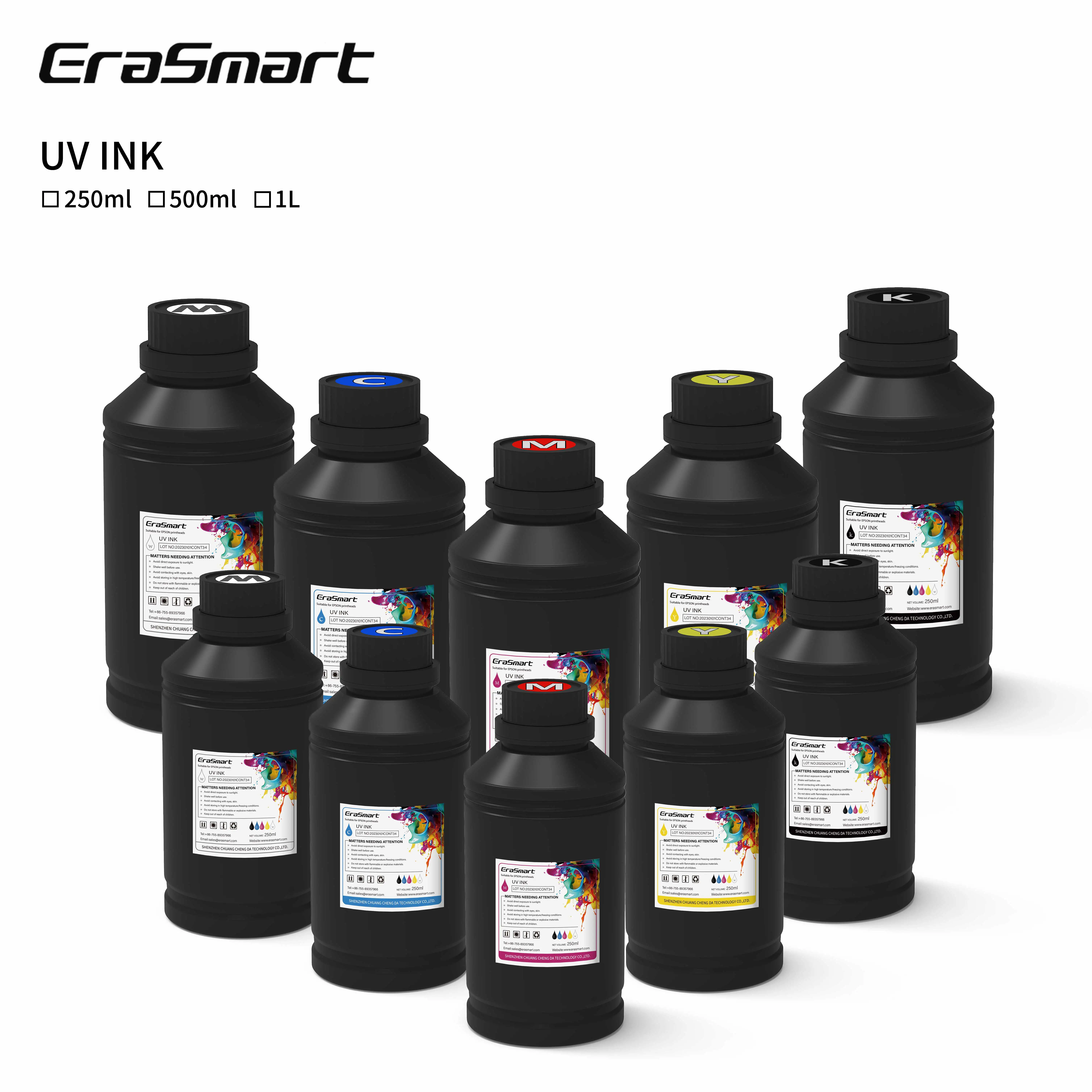 Erasmart Agfa Varnish UV for Ink Transparent Digital Printing for Ink Invisible UV for DTF Manufacturer