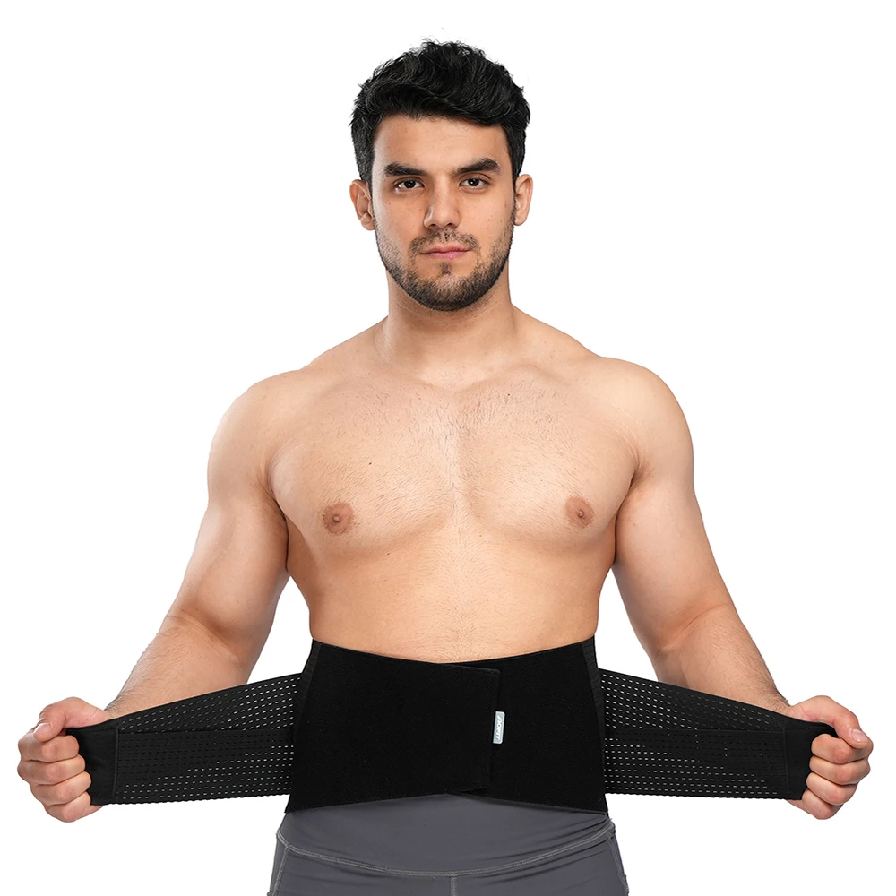 

High quality weight loss belt waist trainer neoprene, Black