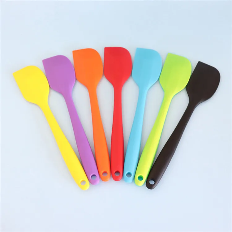 

2 Pieces Set Kitchen Heat Resistant Baking Silicone Spatula Scraper For Cake Cream Pastry Butter Batter Mixing Cooking