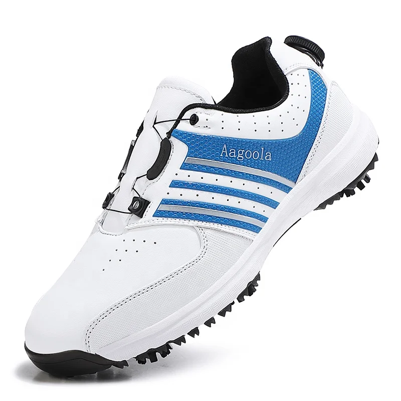 

High Quality Oem Men Leather Golf Shoe Sole,Waterproof Rubber Golf Shoes For Men,Sports Casual Outsole Mens Golf Shoes Spikes