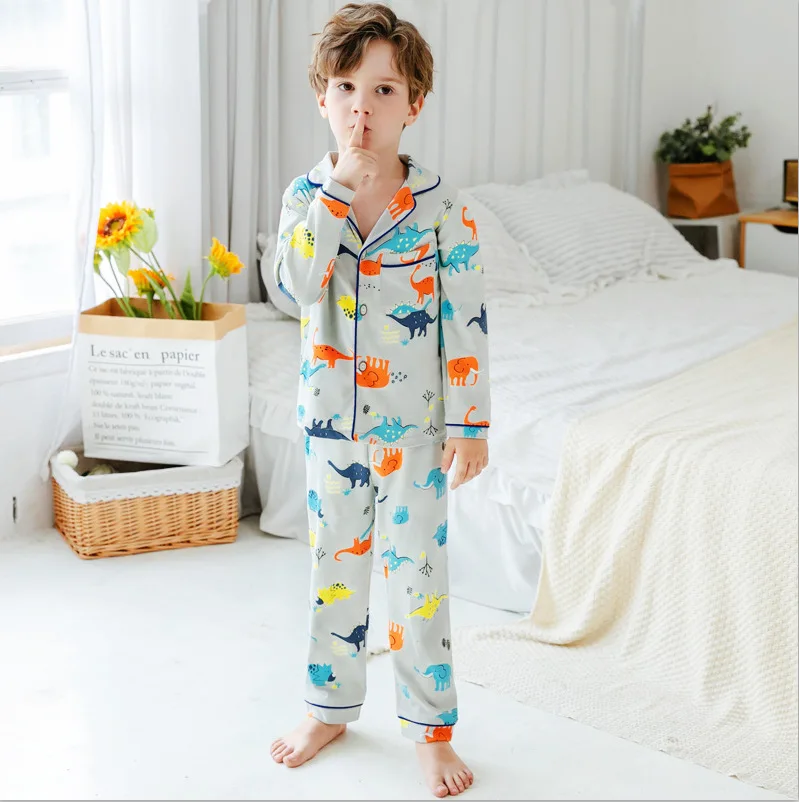 

Baby clothes children boys girls pajamas home clothes casual kids clothing sets cartoon comfortable baby clothes, Picture