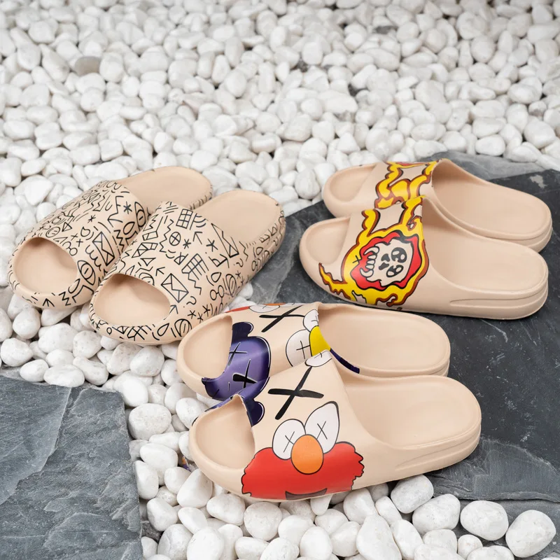 

Wholesale high quality slides slippers Flip flops Men's shoes slippers, Customized color