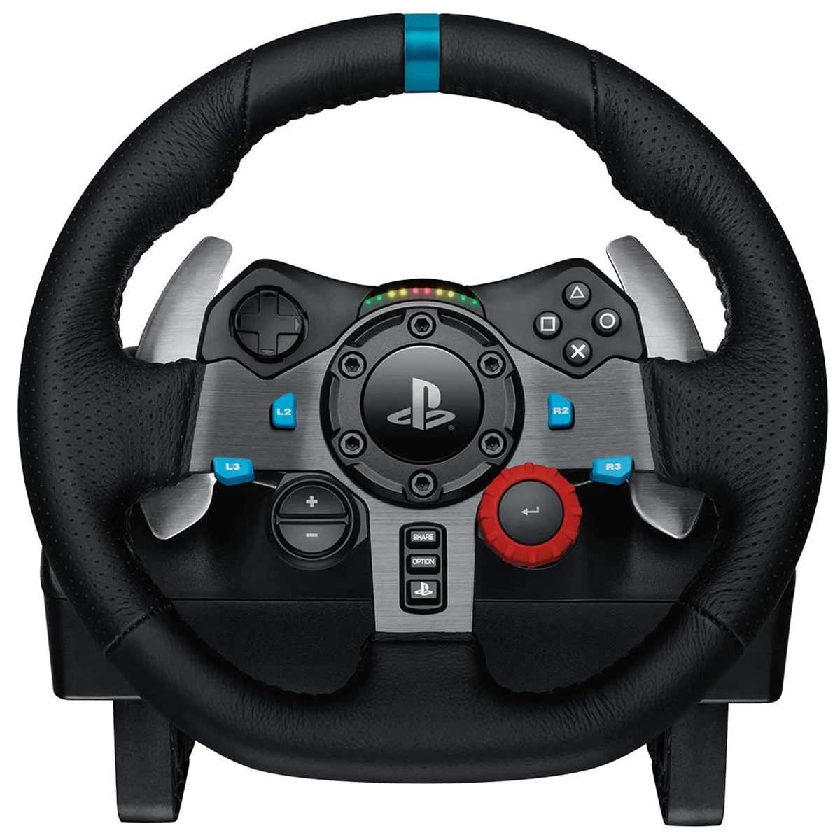 

Logitech G29 Game Steering Wheel Dual-Motor Feedback Driving Force Gaming Racing Wheel with Responsive Pedals, Black