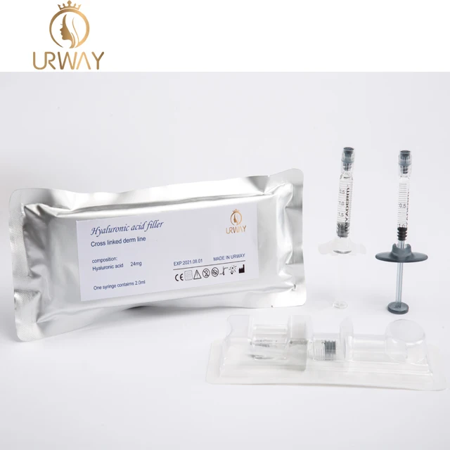 

Hyaluronic acid dermal filler injection for wrinkles and folds