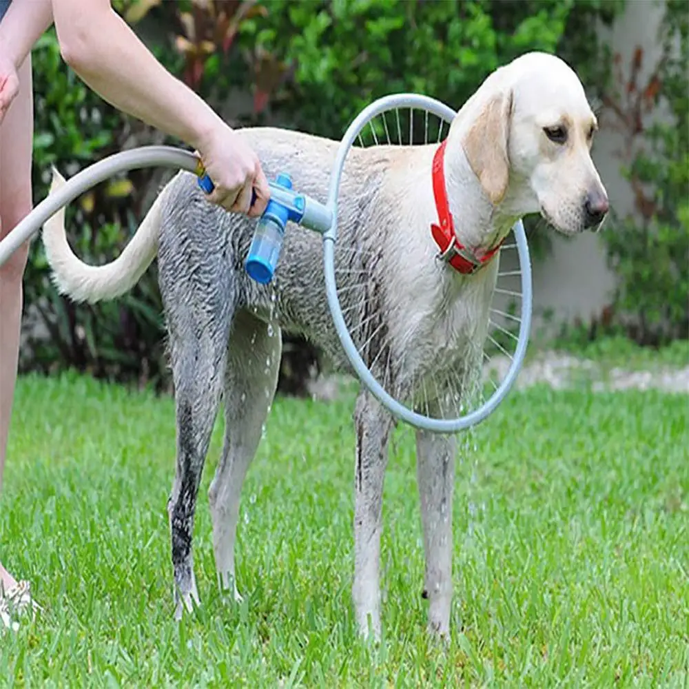 Pet Dog Cat Shower Bathing Cleaner 360 Degree Dog Shower Tool Kit Dog Cleaning Washing Bath Sprayers Pet Supplies