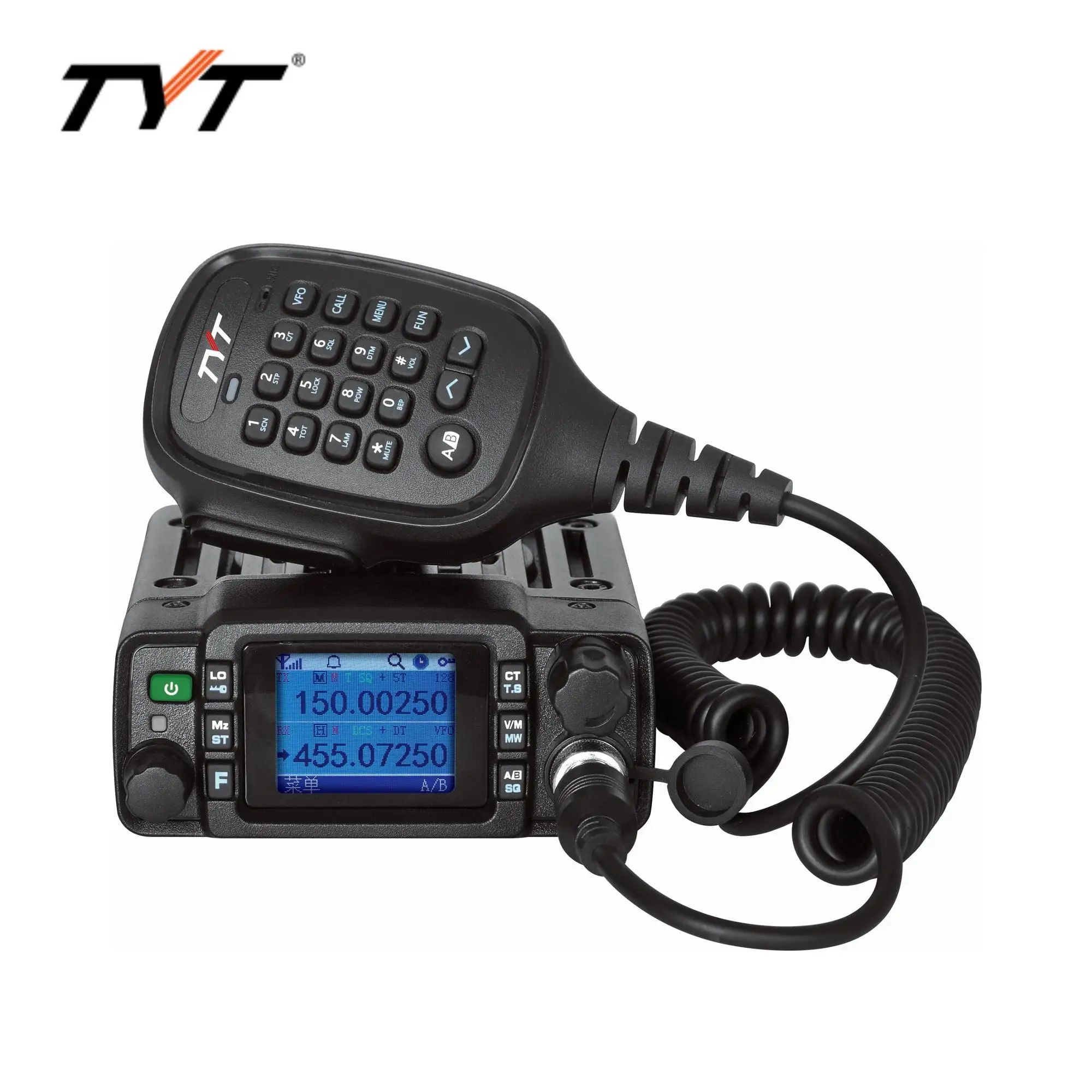 

TYT TH-8600 Mini 25 Watt Dual Band Radio VHF: 144-148mhz (2m) UHF:420-450mhz (70cm) Amateur Car Mobile Transceiver (HAM)