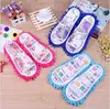 Mop Slipper Microfiber Soft Wearable Shoes Bathroom Floor Dusting Cover Home Cleaning Tools Lazy Cleaning Foot Cleaner Shoes