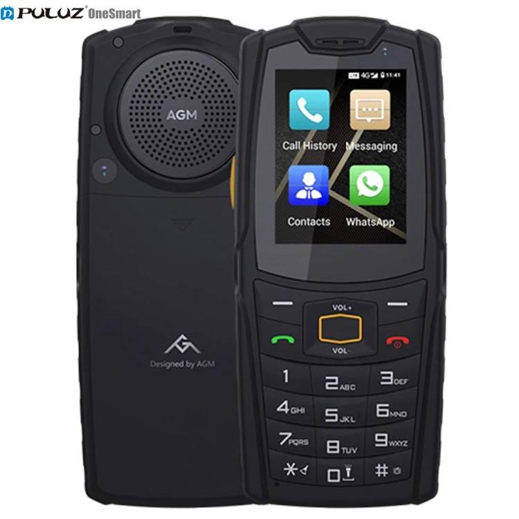

EU US Version 2.4 Inch AGM M7 IP68 Waterproof Dustproof Shockproof Rugged Phone 1GB+8GB 4G BT WiFi Strong Mini Mobile Phone