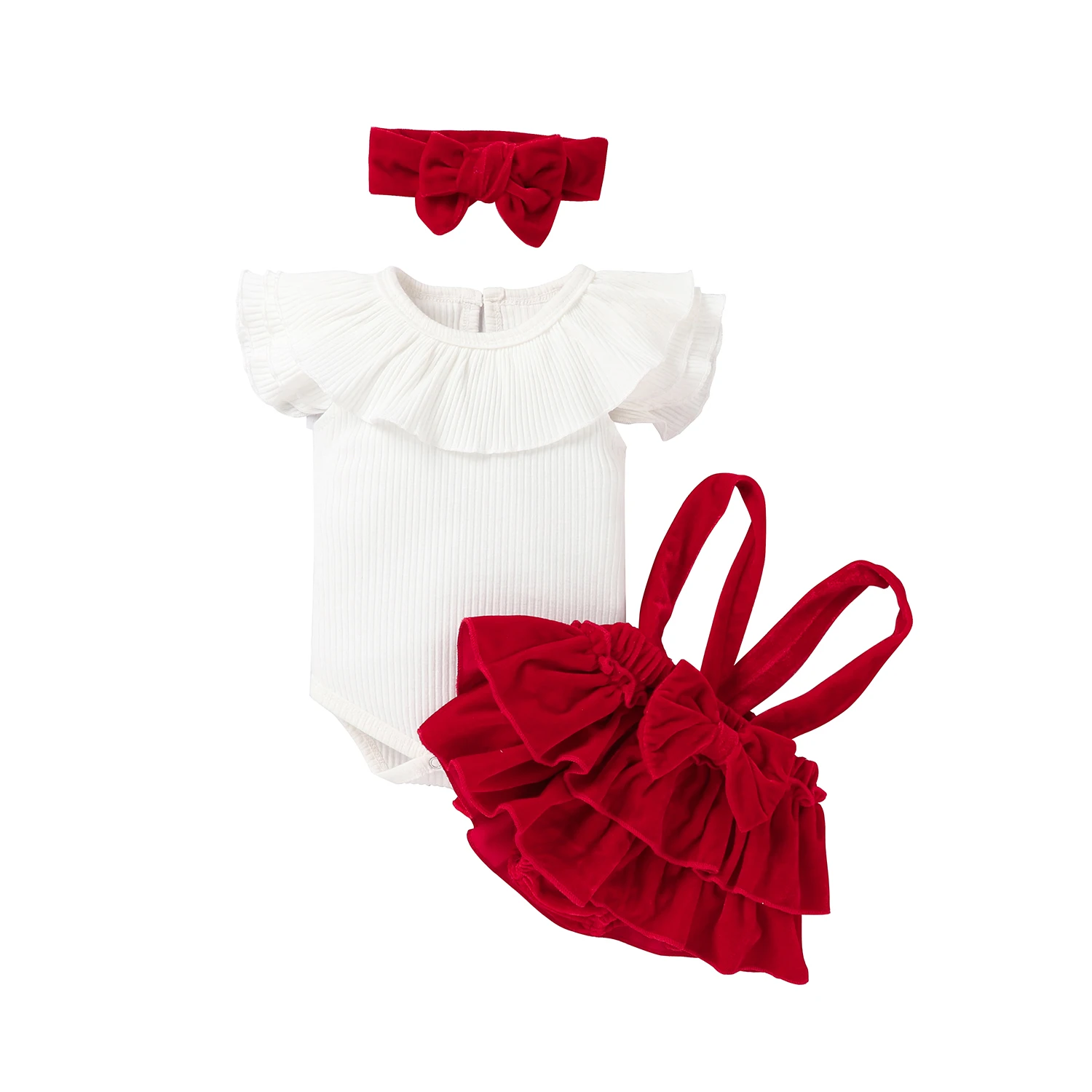 

DIERAY baby clothes organic cotton babies' clothing baby girl dresses, Red