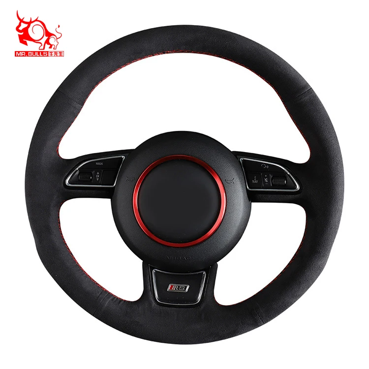 

professional advanced Fashion Car Steering Wheel Cover for Audi A3, Customized color
