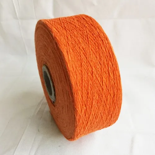 
Ne 6/1 recycled cotton blended knitting yarn for working glove yarn 