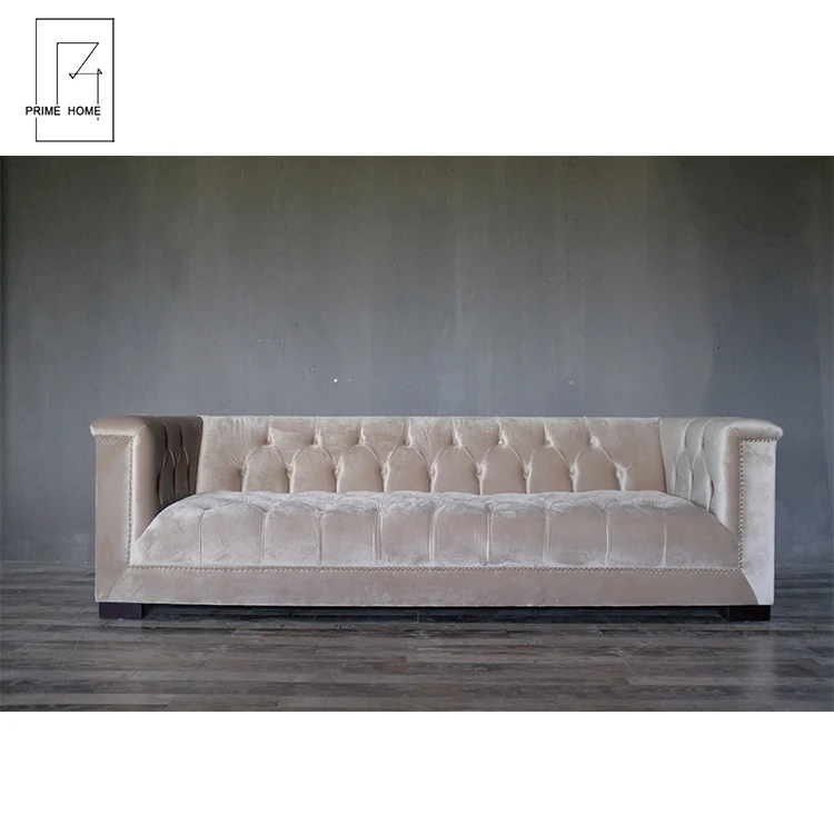 Customized High Quality Velvet Sofa,Luxury Living Room Velvet Couch