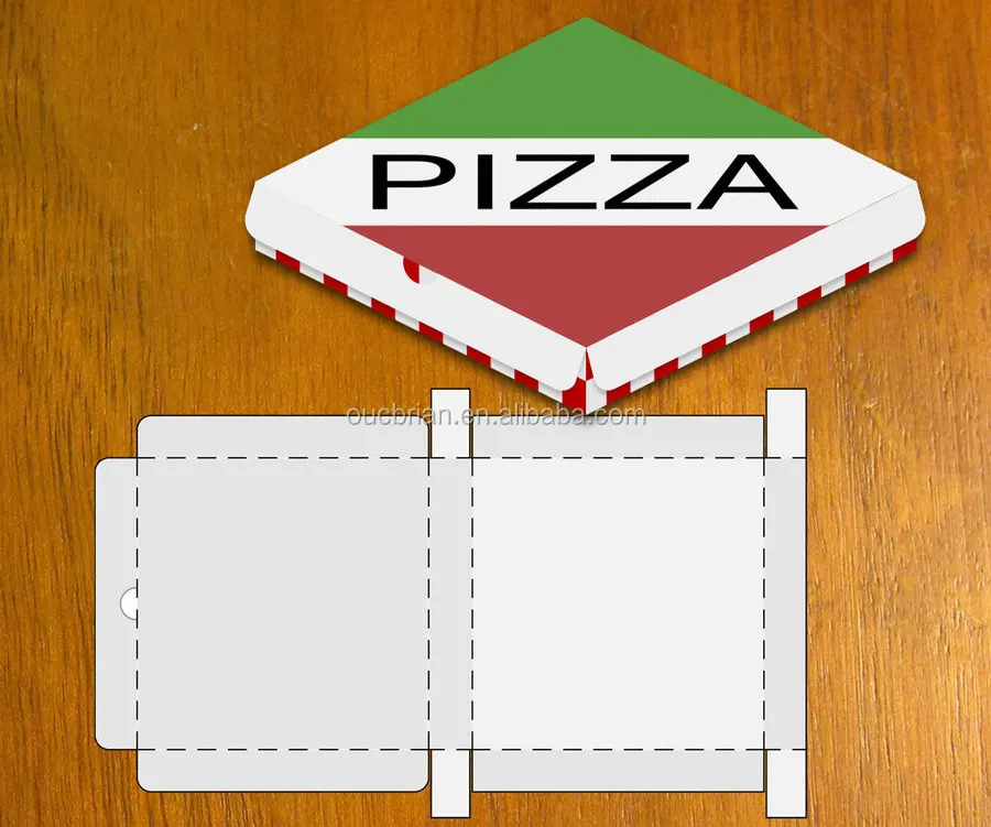 Как сделать коробочку для пиццы