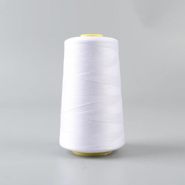 

Factory Wholesale Hot Selling High Quality 402 100% White Polyester Sewing Thread, About 500 colors