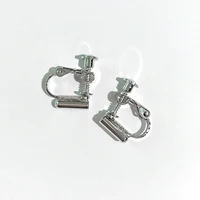 

Stud earring findings converter adjustable spiral ear clip