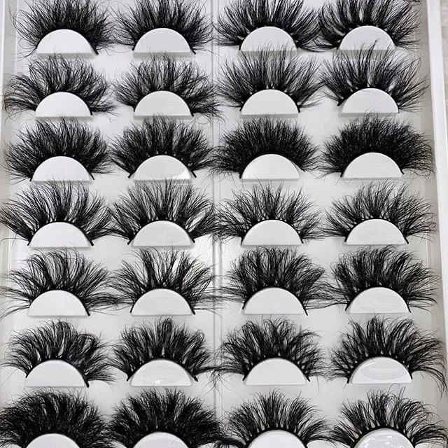 

Wholesale 20 Pairs Mixed styles lash book Faux mink lashes 3D mink eyelashes 20 pair customized package 3D Eyelashes