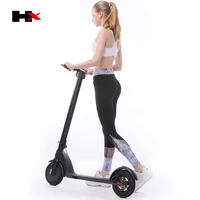 

8.5 inch 350W Vacuum Tyre e scooters HX X7 Disc Brake Electric Motorcycle Scooter with pedal lock