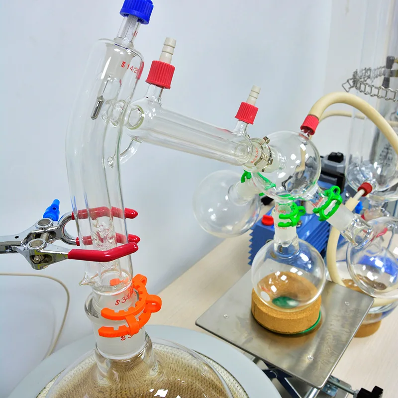 
Best Price 5l Glass Vacuum cbd Short Path Distillation 