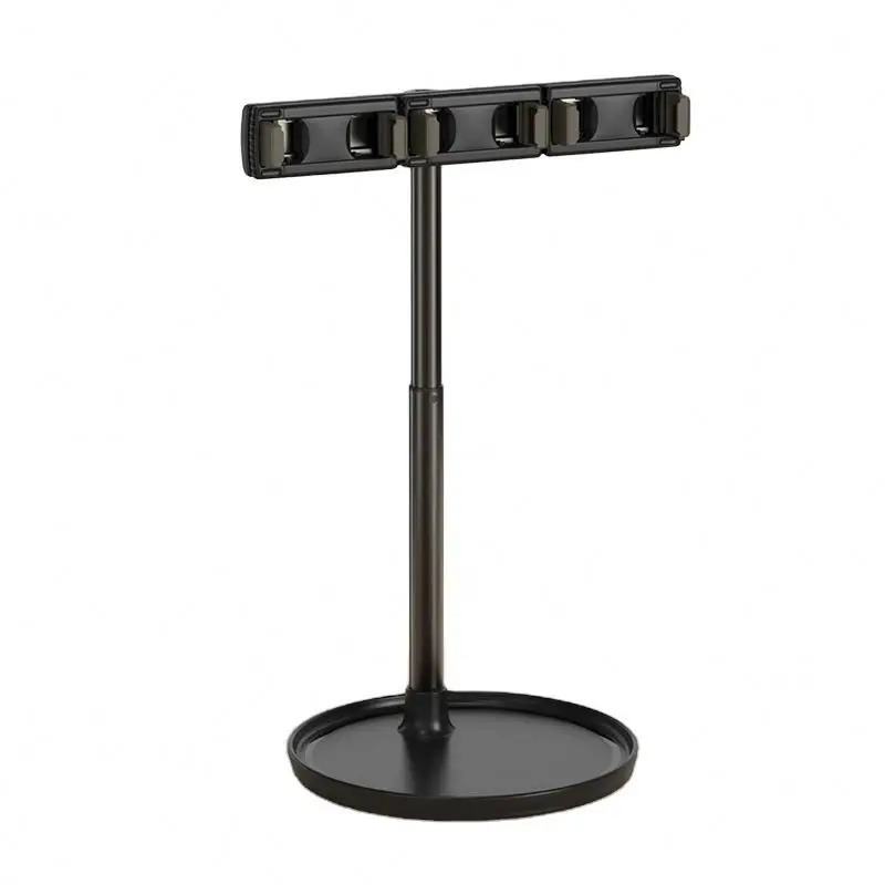 

Mobile phone holder TOLra live broadcast desk table clip bracket table mount, Black
