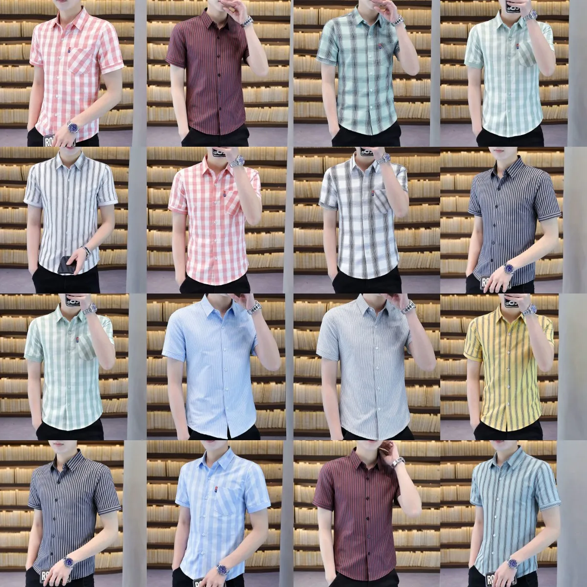 

Men's Shirts Large short sleeve Hawaiian shirt for men T-Shirts