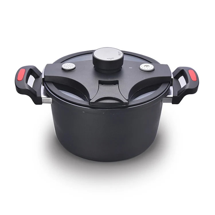 

High Quality Forged Aluminium Cookware Colorful Non Stick Coating Multi Low Pressure Cookers