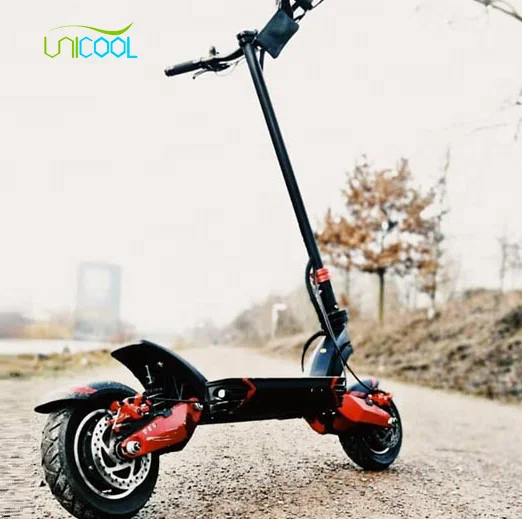 

Unicool 2020 New design scooter electric adult dual motor suspension foldable powerful 60V 2000w electric scooters