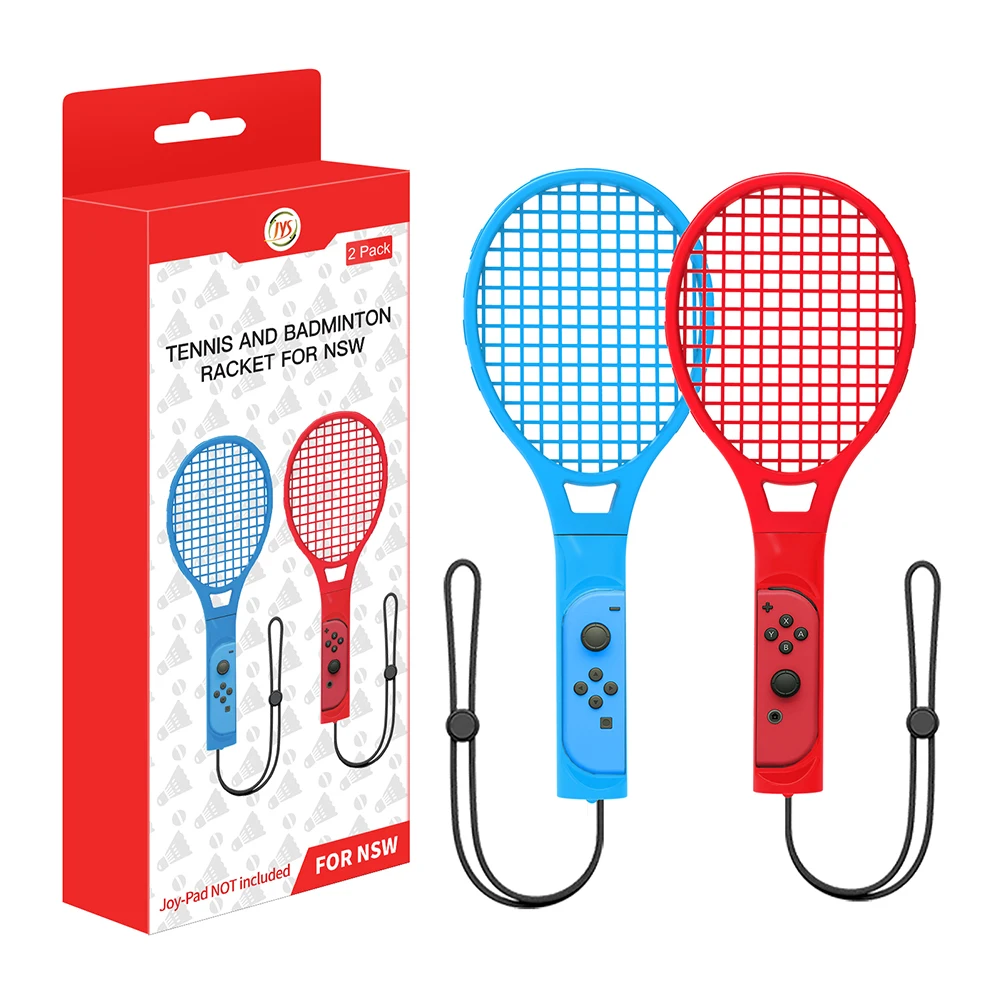 

New Universal Racquet Comfortable Racquet Interactive Toyy Game Tennis Racket For Nintendo Switch/switch Oled Gaming Accessories