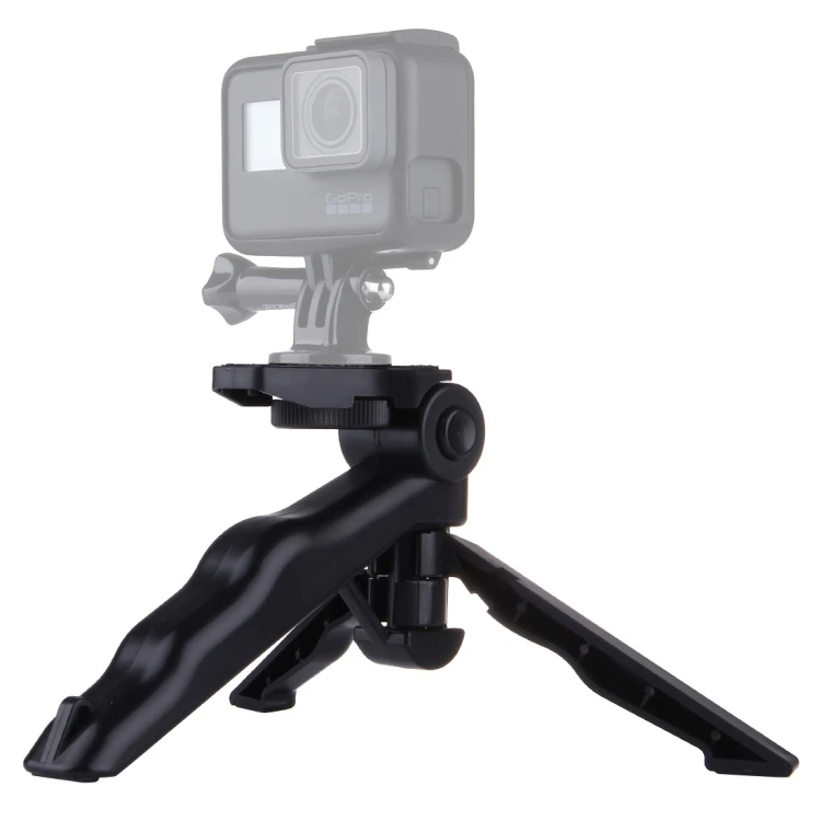 

PULUZ Grip Folding Tripod Mount with Adapter and Screws for GoPro Action Cameras