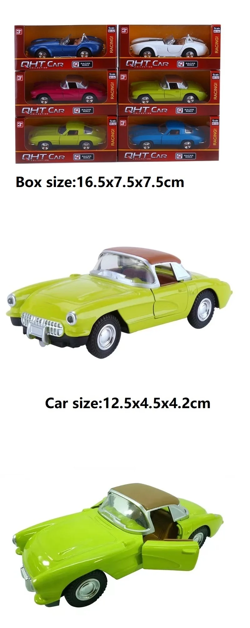 132 Scale Diecast Toy Vehicles Mini Die Cast Model Car Doors Open Pull Back Alloy Car Die Cast