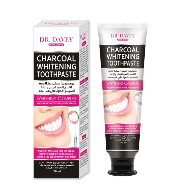 

DR.DAVER ACTIVATED CHARCOAL TEETH WHITENING TOOTHPASTE