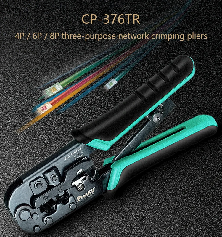 Telecom Proskit Tester Wiring-Tools-Set Wire-Cutter with Crystal-Head ...