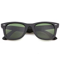 

2018 Wrap Sunglasses Man And Women Glass Lens Acetate Frame Acetate Arm Logo Custom UV400 L21400