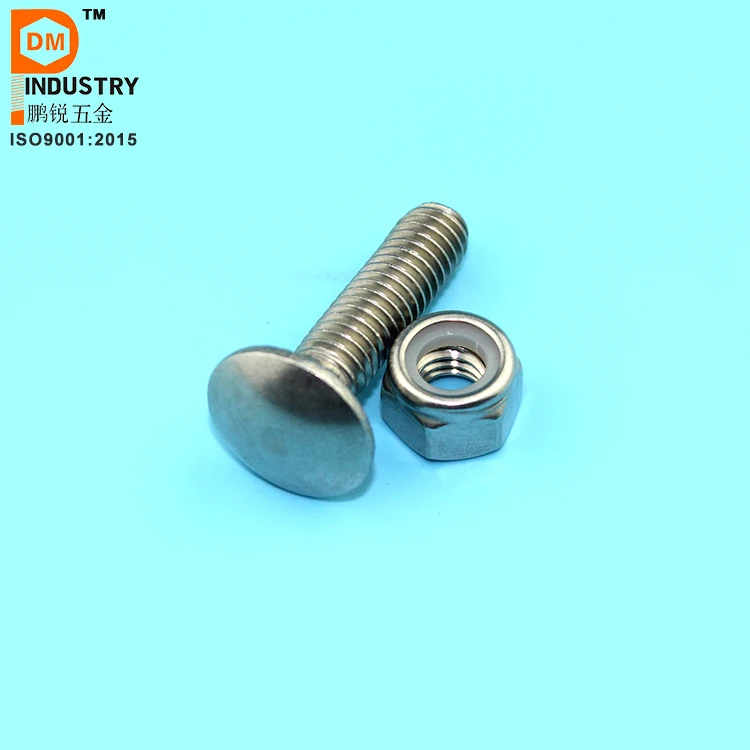 
cup head square neck bolts 