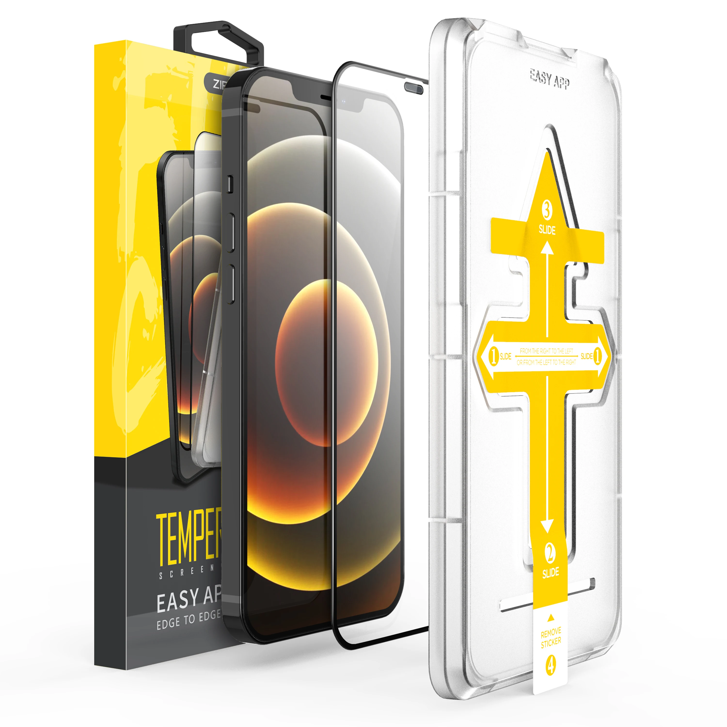 

Amazon Hot Tempered Glass For Iphone 13 12 Mini 11 pro max 6 6s 7 8 x xr xs max Phone Screen Protector Film Shockproof