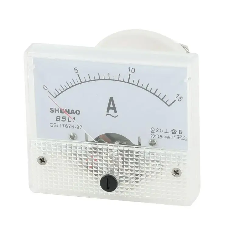 85l1 Ac Analog Ammeter 1a2a3a5a10a15a20a30a50a 30/5 50/5 75/5 100/5 150 ...