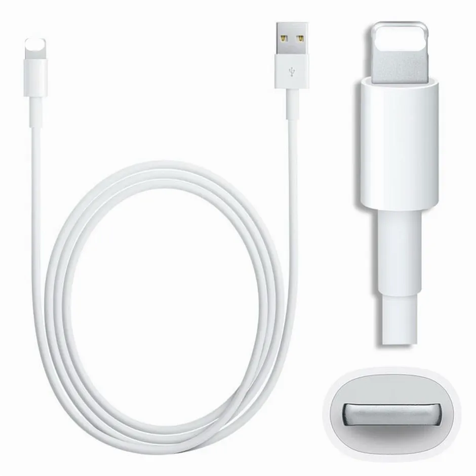 

Charging Data Cable For iPhone 6 7 Fast Charging data Charger Cable For iPhone 5 5S 6S 6PLUS 8 X XR XS 8Pin Phone Cord, White