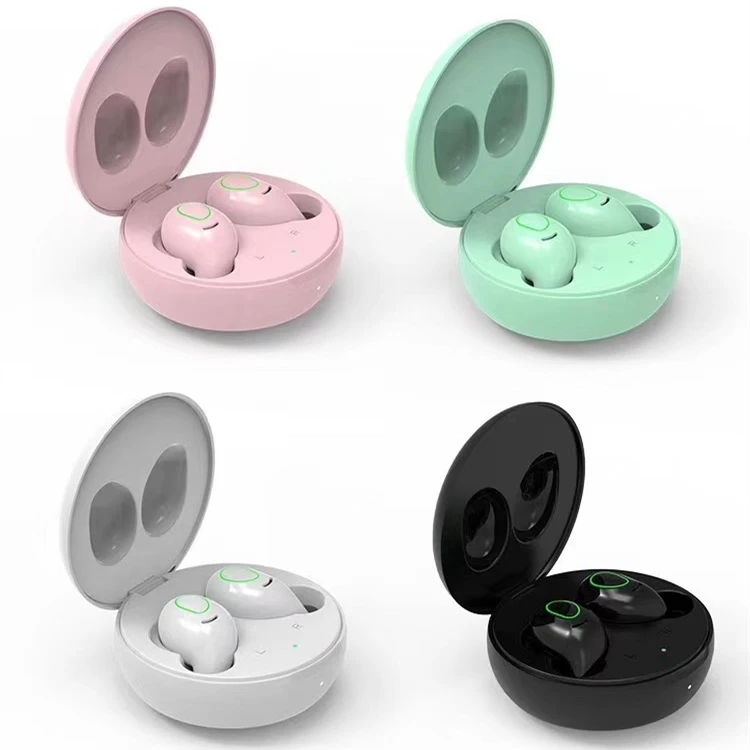 

2019 Newest products JX-S9 TWS earbuds BT V5.0 stereo mini wireless earphones with charge box hot sale headphone supplier