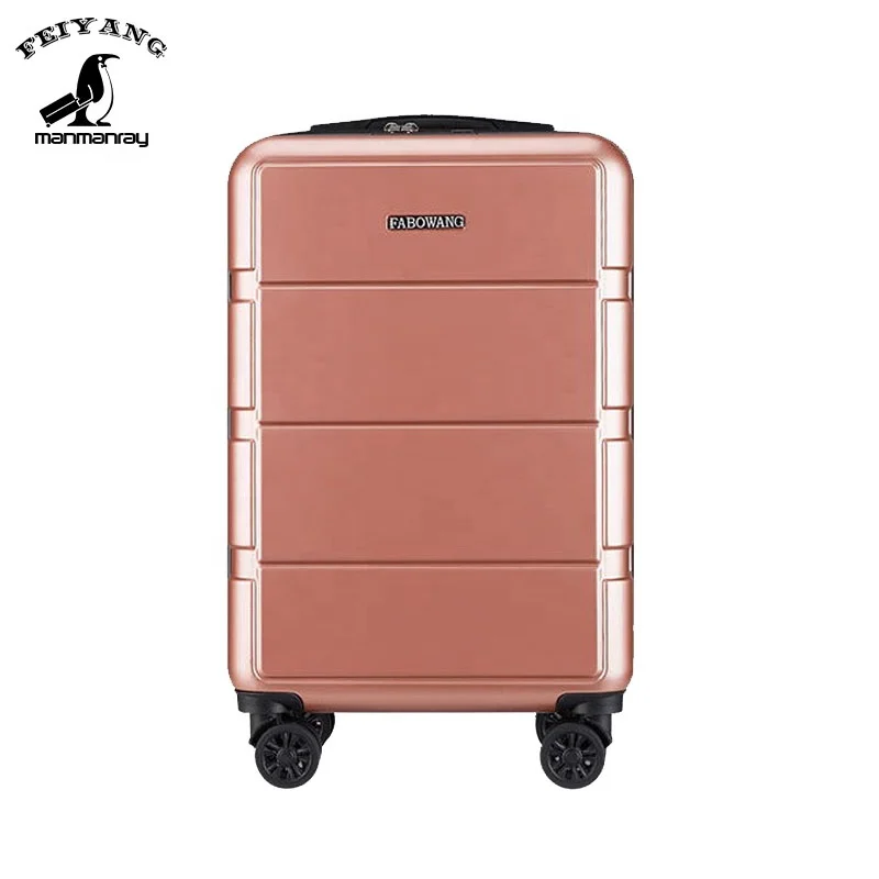 

Promotional Gifts colorful design high quality Trolley ABS+PC plane Luggage, Customized color