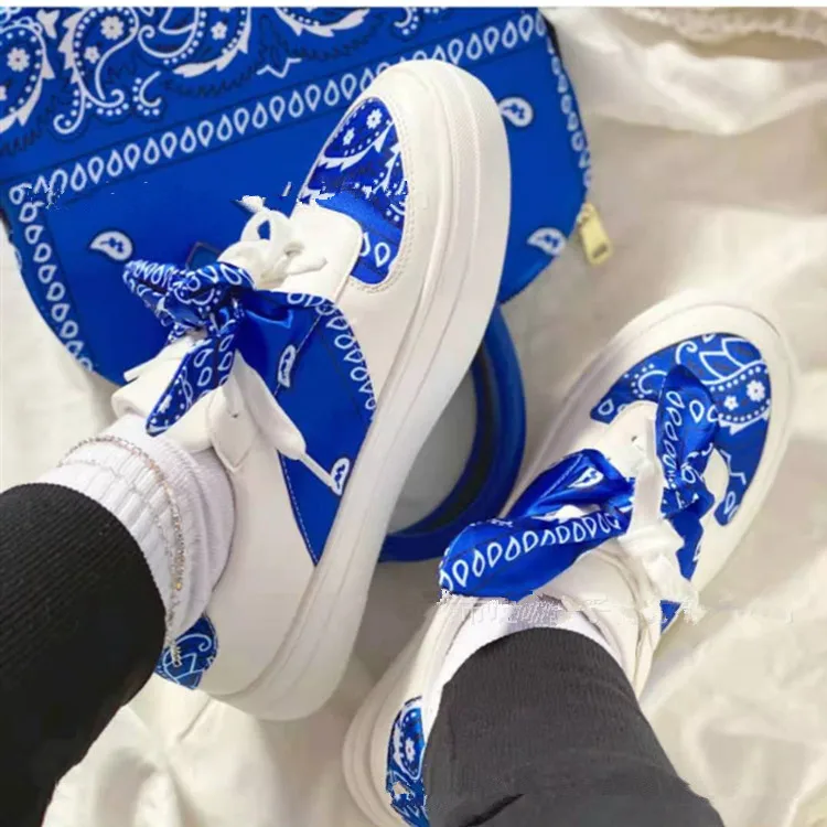 

zapatos-deportivos-al mayor Fall 2021 Bandanna Women's Fashion Sneakers Walking Style Shoes Stock Other Trendy Shoes for Women, Picture shows