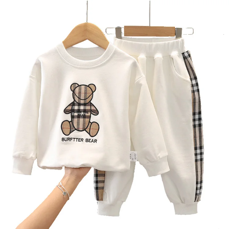 

Taenzoess Autumn Winter Kids Clothing Set Boys Suit Long Sleeve T-shirts Pants for Children Boys Track Suits