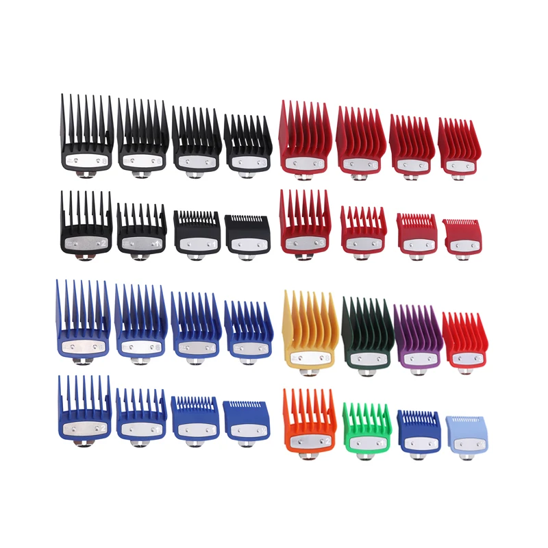 

Multicolor hair guide comb Barber Clipper Guards Comb Cutting Hair Clipper Guides Limit Comb for Trimmer