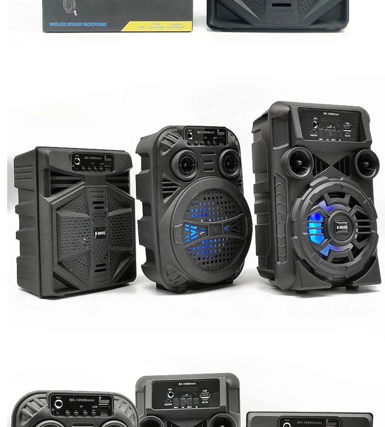 BK-1090C mini Outdoor bar party bluetooth speaker high quality bass bluetooth speaker - ANKUX.COM