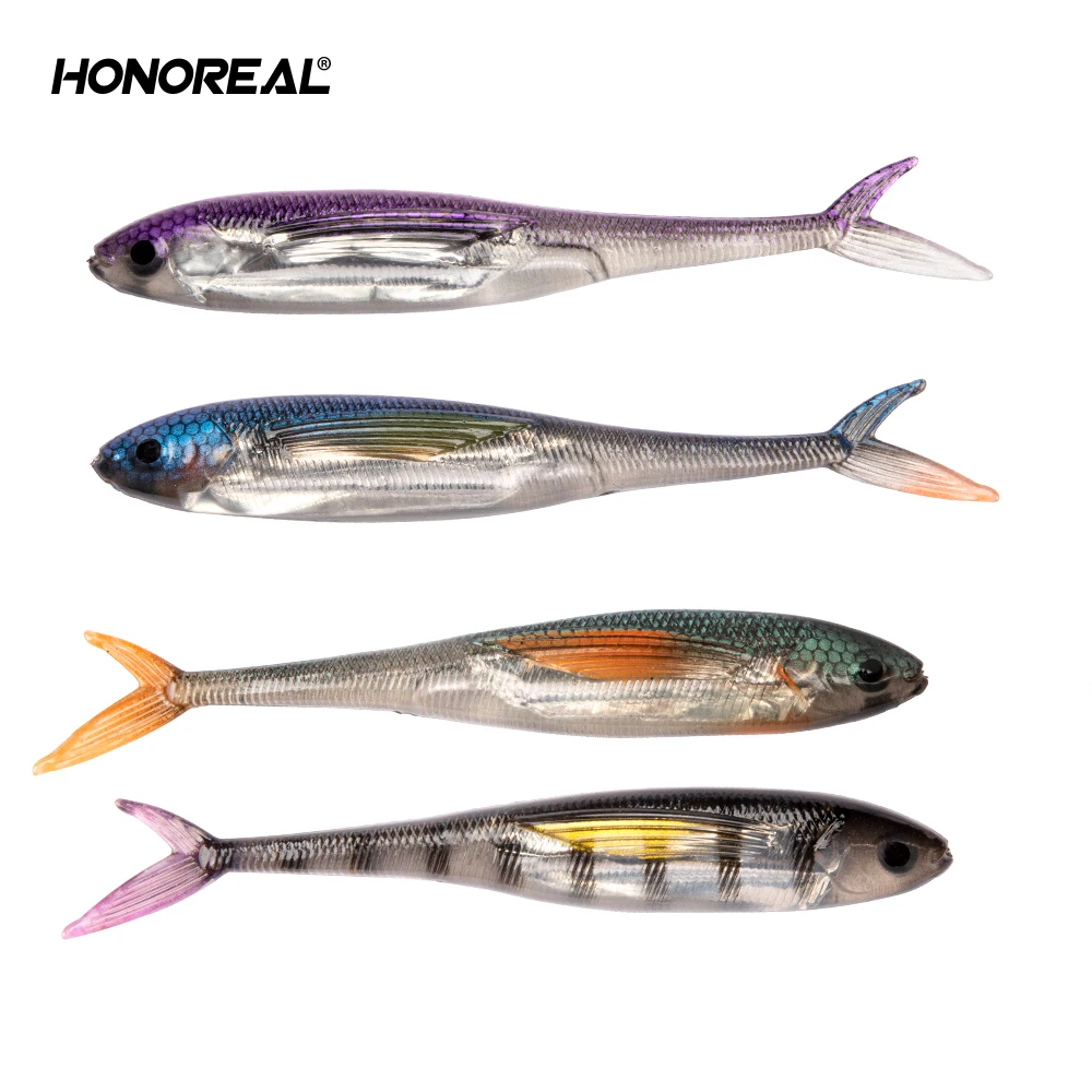 

HONOREAL 2023 Big Fish Killer Sword-V 125MM 10G Soft Plastic Fishing Lure Swim Bait Fishing Lures Soft